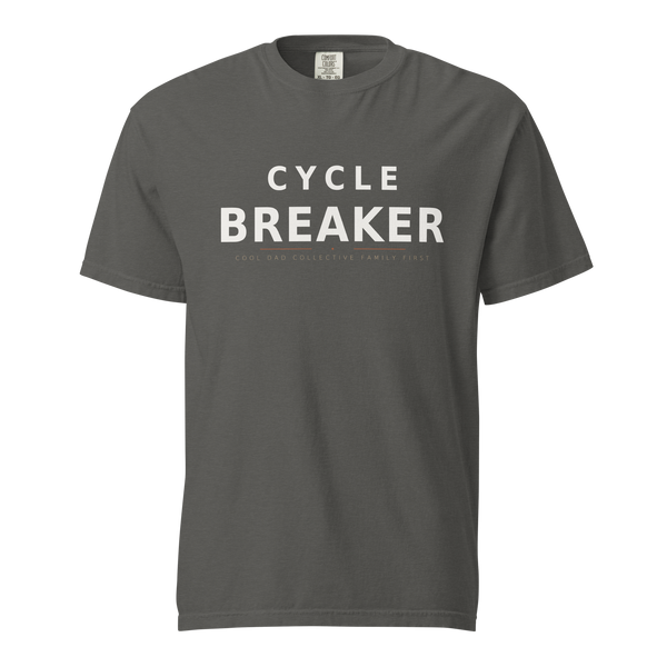 Pepper t-shirt with 'Cycle Breaker' text on a white background
